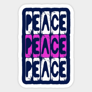 World Peace - End All Wars Now Sticker